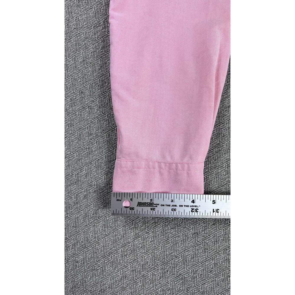 Polo Ralph Lauren Men's Sz LG Classic Button Down Polo Pink with Pony - Picture 8 of 14